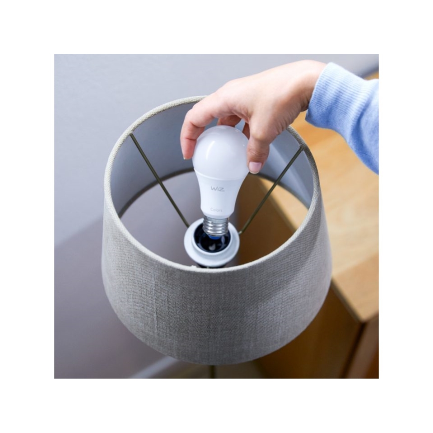 Dimbare LED Lamp A60 E27/8W/230V 2700-6500K CRI 90 Wi-Fi - WiZ