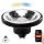 Dimbare LED Lamp AR111 GU10/10W/230V 3000-6500K Wi-Fi Tuya zwart