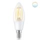 Dimbare LED Lamp FILAMENT C35 E14/4,9W/230V 2700-6500K CRI 90 Wi-Fi - WiZ