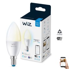 Dimbare LED Lamp C37 E14/4,9W/230V 2700-6500K CRI 90 Wi-Fi - WiZ