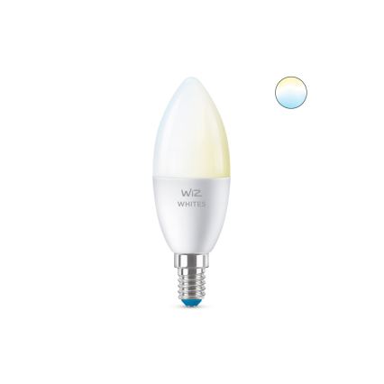 Dimbare LED Lamp C37 E14/4,9W/230V 2700-6500K CRI 90 Wi-Fi - WiZ