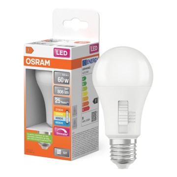 Dimbare LED-lamp CLASSIC A60 E27/8,8W/230V 2700/3000/4000/6500K - Osram
