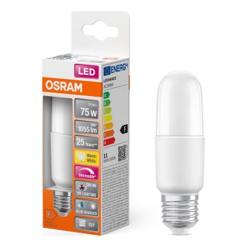 Dimbare LED Lamp E27/11W/230V 2700K CRI 90 - Osram