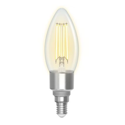 Dimbare LED Lamp FILAMENT C35 E14/4,5W/230V 2700-6500K Wi-Fi - Aigostar