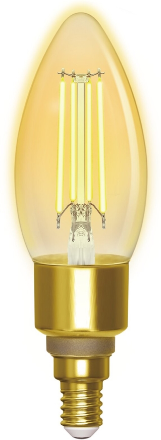 Dimbare LED Lamp FILAMENT C35 E14/4,5W/230V 2700-6500K Wi-Fi - Aigostar