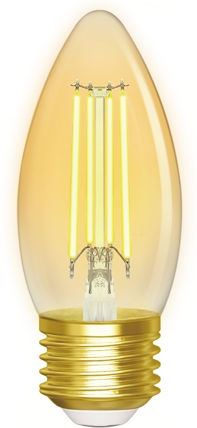 Dimbare LED Lamp FILAMENT C35 E27/4,5W/230V 2700-6500K Wi-Fi - Aigostar