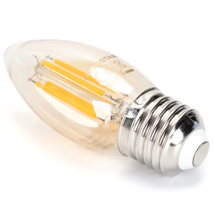Dimbare LED Lamp FILAMENT C35 E27/4W/230V 2200K - Aigostar