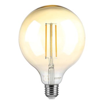 Dimbare LED Lamp FILAMENT G125 E27/8W/230V 2200K