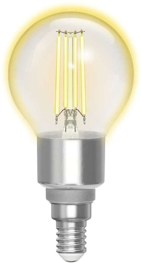 Dimbare LED Lamp FILAMENT G45 E14/4,5W/230V 2700-6500K Wi-Fi - Aigostar