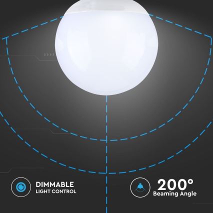 Dimbare LED Lamp G120 E27/13W/230V 6400K