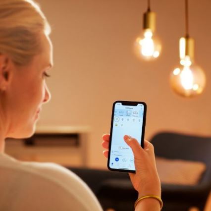 Dimbare LED Lamp FILAMENT G125 E27/7W/230V 2700-6500K CRI 90 Wi-Fi - WiZ