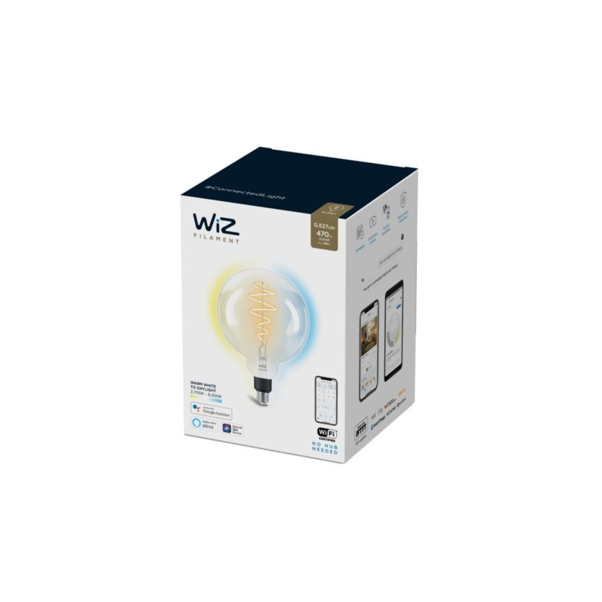Dimbare LED Lamp FILAMENT G200 E27/6,5W/230V 2700-6500K CRI 90 Wi-Fi - WiZ