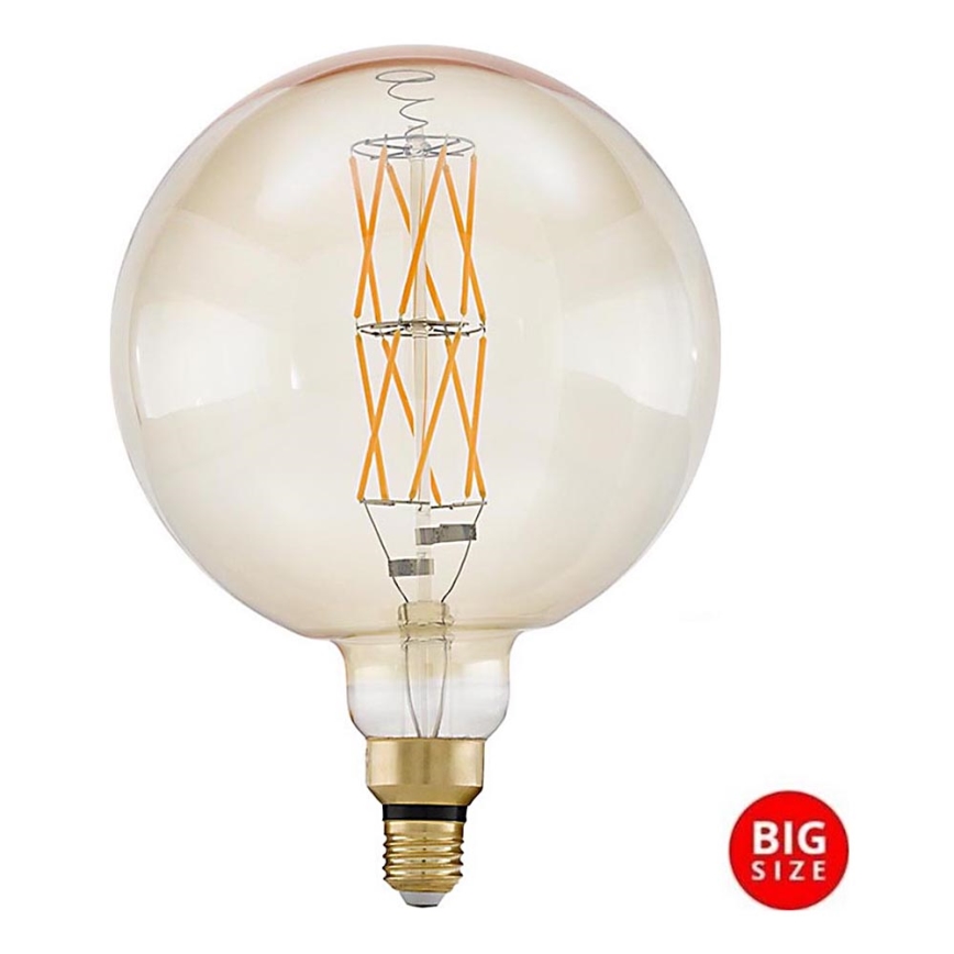 Dimbare LED Lamp G200 E27/8W/230V 2100K - Eglo 11687