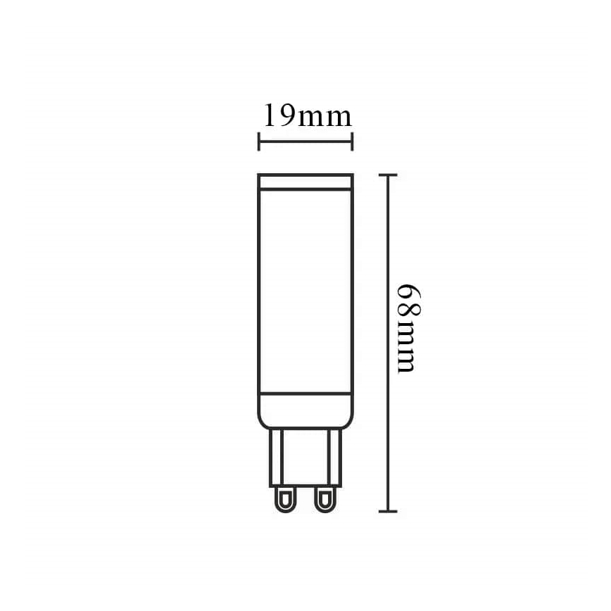 Dimbare LED Lamp G9/6W/230V 4000K
