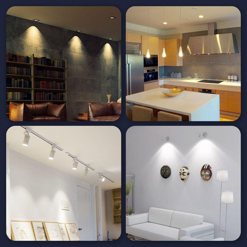 Dimbare LED Lamp GU10/5W/230V 3000-6500K Wi-Fi - Aigostar