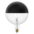 Dimbare LED-lamp met kap FILAMENT G200 E27/6W/230V 1800K zwart CRI 90