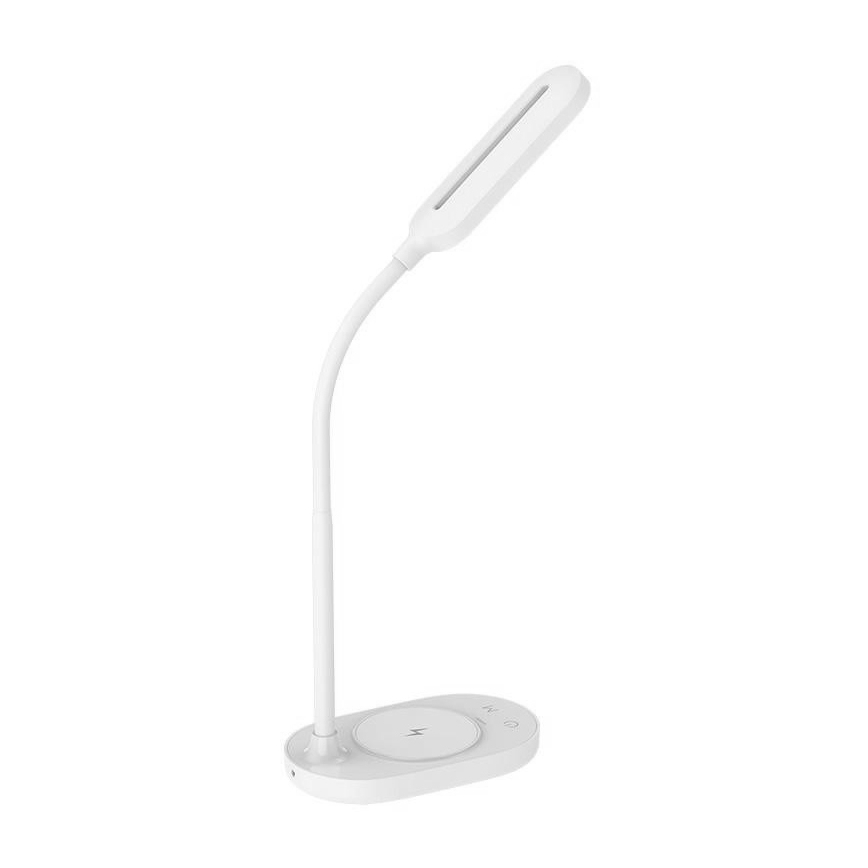 Dimbare LED Tafel Lamp met Touch Aansturing en Draadloos Opladen OCTAVIA LED/7W/230V wit