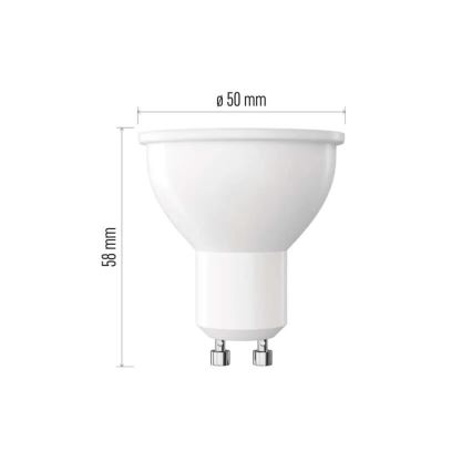 Dimbare LED Lamp MR16 GU10/7W/230V 3000K