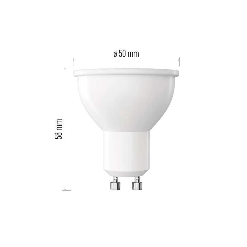 Dimbare LED Lamp MR16 GU10/7W/230V 3000K