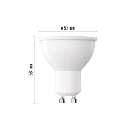 Dimbare LED-lamp MR16 GU10/7W/230V 4000K