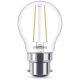 Dimbare LED Lamp Philips B22/5W/230V 2700K