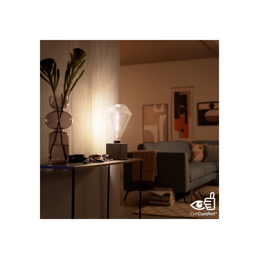 Dimbare LED Lamp Philips E27/4W/230V 3000K