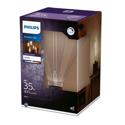Dimbare LED Lamp Philips E27/4W/230V 3000K