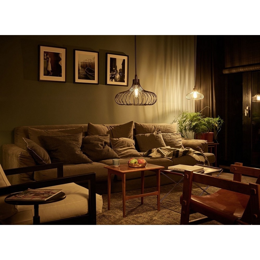 Dimbare LED Lamp Philips E27/8W/230V 2000K