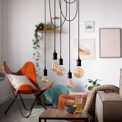 Dimbare LED Lamp Philips E27/8W/230V 2000K