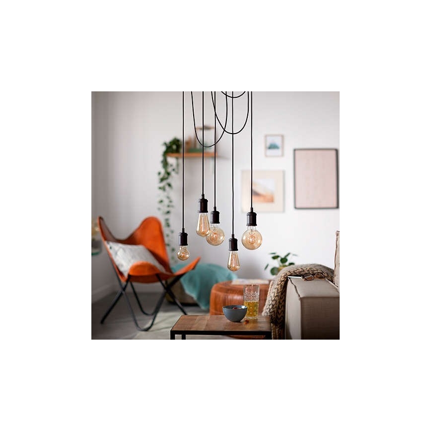 Dimbare LED Lamp Philips E27/8W/230V 2000K