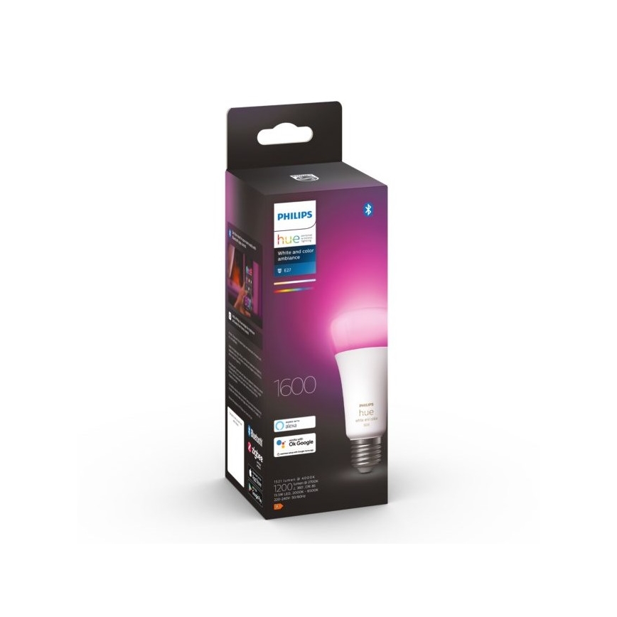 Dimbare LED Lamp Philips Hue White And Color Ambiance A67 E27/13,5W/230V 2000-6500K