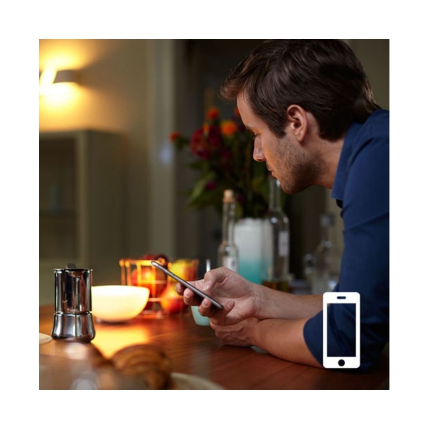 Dimbare LED Lamp Philips Hue WHITE A60 E27/9,5W/230V 2700K