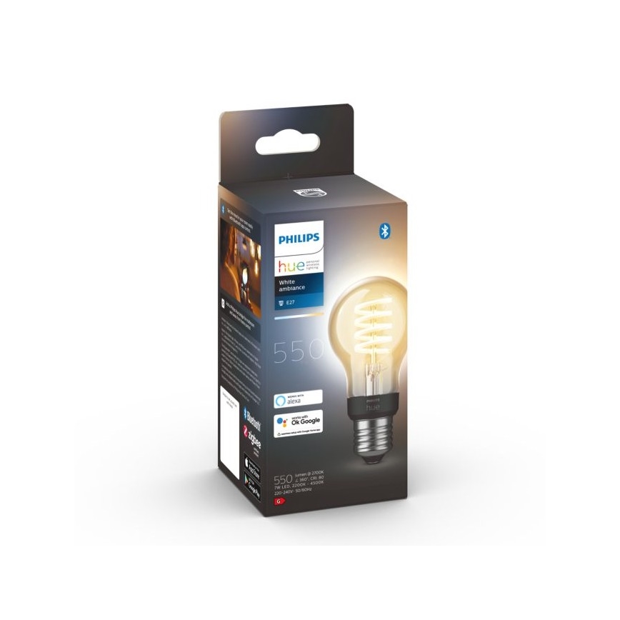 Dimbare LED Lamp Philips Hue WHITE AMBIANCE A60 E27/7W/230V 2200-4500K