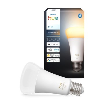 Dimbare LED-lamp Philips Hue WHITE AMBIANCE E27/11,8W/230V 1000-20000K
