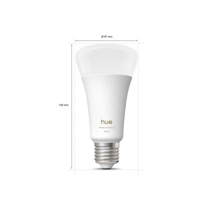 Dimbare LED-lamp Philips Hue WHITE AMBIANCE E27/11,8W/230V 1000-20000K