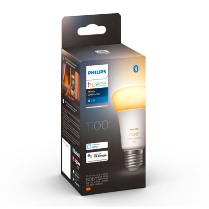 Dimbare LED Lamp Philips Hue WHITE AMBIANCE E27/8W/230V 2200-6500K