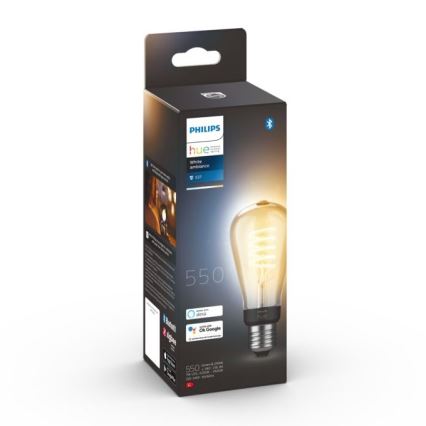 Dimbare LED Lamp Philips Hue WHITE AMBIANCE ST64 E27/7W/230V 2200-4500K