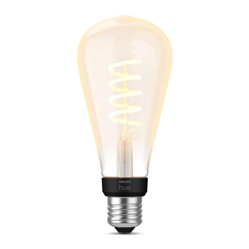 Dimbare LED Lamp Philips Hue WHITE AMBIANCE ST72 E27/7W/230V 2200-4500K