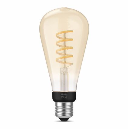 Dimbare LED Lamp Philips Hue WHITE AMBIANCE ST72 E27/7W/230V 2200-4500K