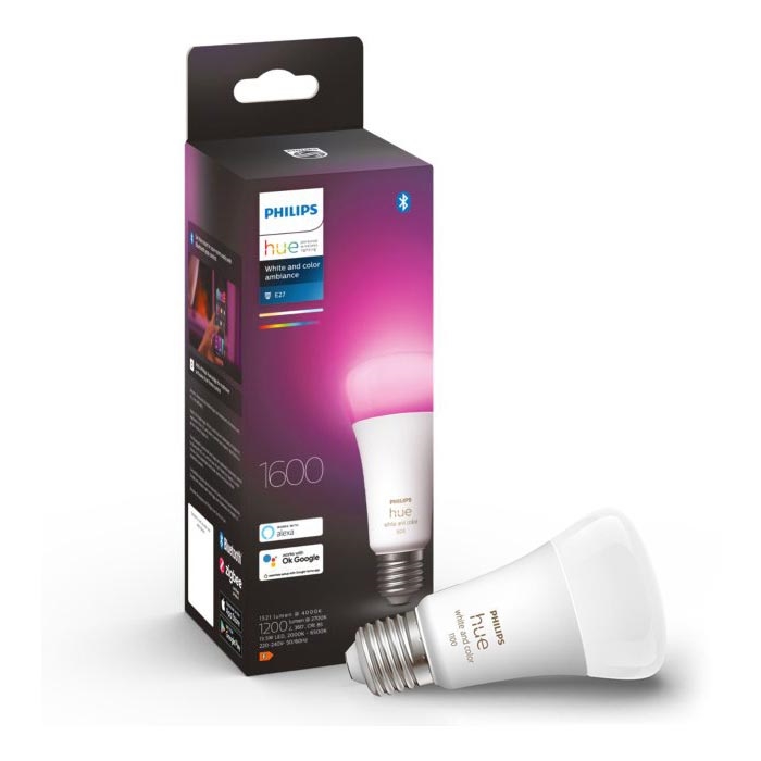 Dimbare LED Lamp Philips Hue White And Color Ambiance A67 E27/13,5W/230V 2000-6500K