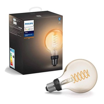 Dimbare LED Lamp Philips Hue WHITE FILAMENT G93 E27/7,2W/230V 2100K