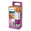 Dimbare LED Lamp Philips Warm Glow B35 E27/3,4W/230V 2200-2700K CRI 90