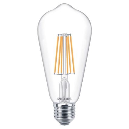 Dimbare LED Lamp Philips Warm Glow E27/8W/230V 2200-2700K