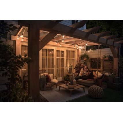 Dimbare LED Lamp Philips Warm Glow E27/8W/230V 2200-2700K