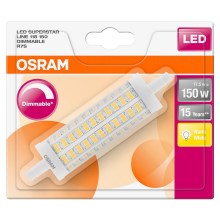 Dimbare LED Lamp R7s/17,5W/230V 2700K - Osram 188 mm
