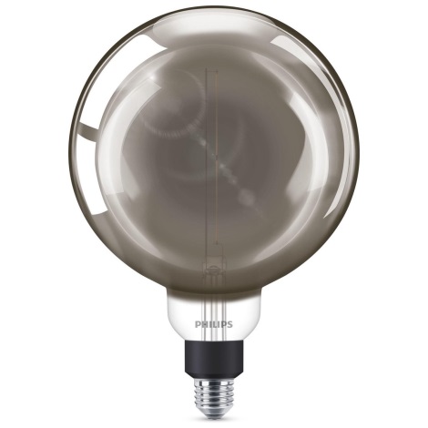 Dimbare LED Lamp SMOKY VINTAGE Philips E27/6,5W/230V 4000K