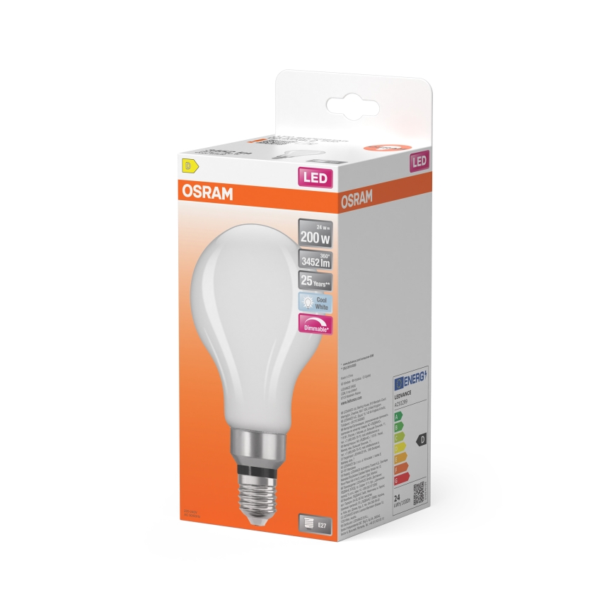 Dimbare LED-lamp STAR E27/24W/230V 4000K - Osram