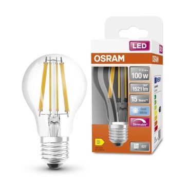 Dimbare LED-lamp SUPERSTAR VINTAGE E27/11W/230V 4000K - Osram