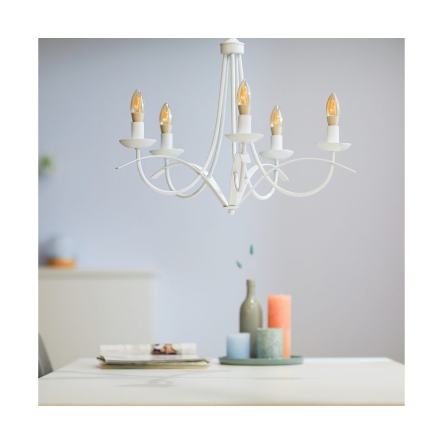 Dimbare LED Lamp VINTAGE FILAMENT C35 E14/4,9W/230V 2000-5000K CRI 90 Wi-Fi - WiZ