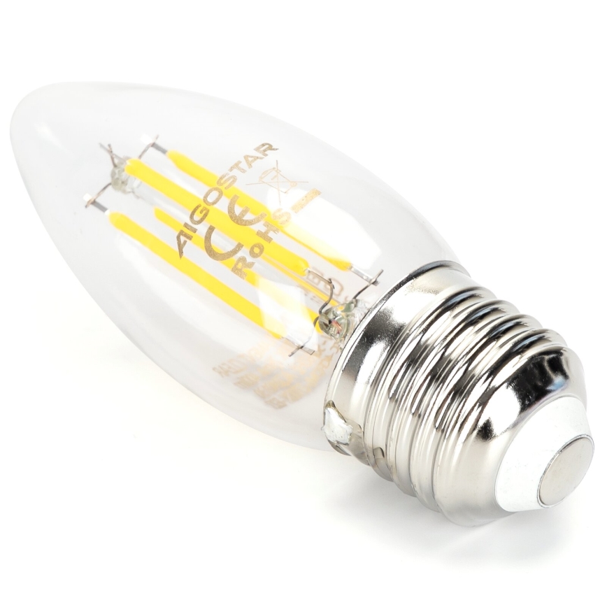 Dimbare LED Lamp VINTAGE C35 E27/4W/230V 6500K - Aigostar